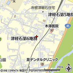 岩手県宮古市津軽石第６地割2周辺の地図