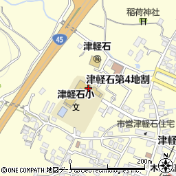 宮古市立津軽石小学校周辺の地図