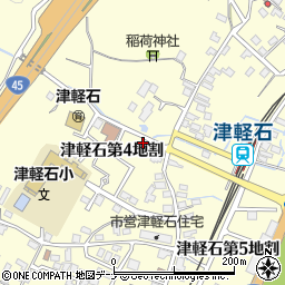 岩手県宮古市津軽石（第４地割）周辺の地図