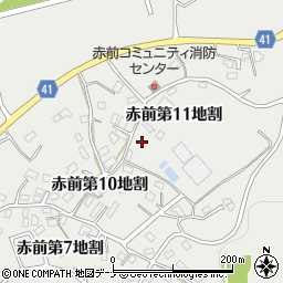 岩手県宮古市赤前第１１地割57周辺の地図