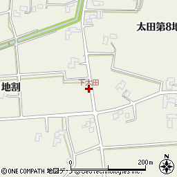 下太田周辺の地図