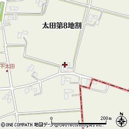 岩手県矢巾町（紫波郡）太田（第８地割）周辺の地図