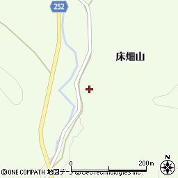 秋田県大仙市土川大堤周辺の地図