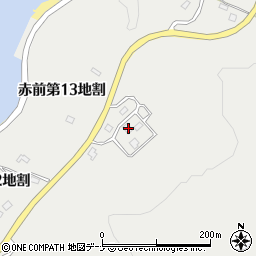 岩手県宮古市赤前第１３地割22周辺の地図