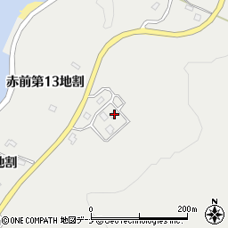 岩手県宮古市赤前第１３地割22-6周辺の地図