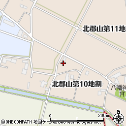 岩手県紫波郡矢巾町北郡山第１０地割93周辺の地図