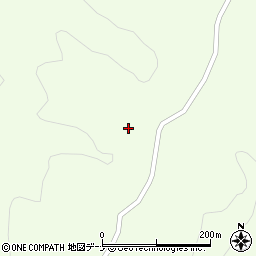 秋田県大仙市土川家ノ前周辺の地図