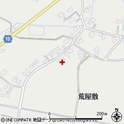 秋田県仙北市角館町雲然荒屋敷117周辺の地図