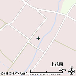 秋田県仙北市角館町薗田新田周辺の地図