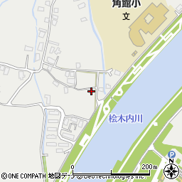秋田県仙北市角館町雲然荒屋敷209周辺の地図
