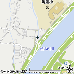 秋田県仙北市角館町雲然荒屋敷209-10周辺の地図