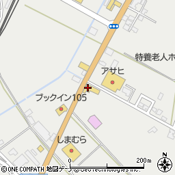 秋田トヨタ自動車角館店周辺の地図