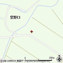 秋田県仙北市角館町白岩下銭神周辺の地図