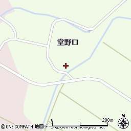 秋田県仙北市角館町白岩堂野口26-3周辺の地図