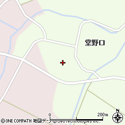 秋田県仙北市角館町白岩堂野口98周辺の地図