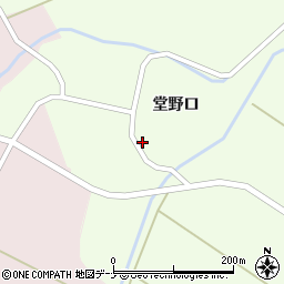 秋田県仙北市角館町白岩堂野口27-2周辺の地図