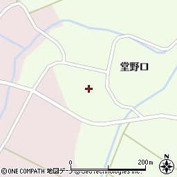 秋田県仙北市角館町白岩堂野口99周辺の地図