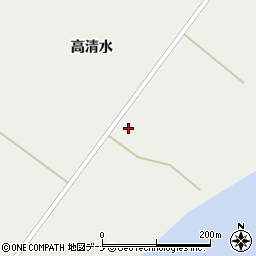秋田県秋田市雄和相川下野周辺の地図
