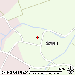 秋田県仙北市角館町白岩堂野口119周辺の地図
