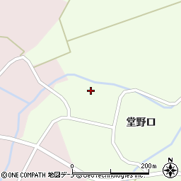 秋田県仙北市角館町白岩堂野口118周辺の地図