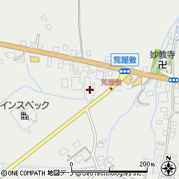 秋田県仙北市角館町雲然荒屋敷27周辺の地図