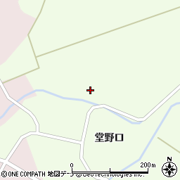 秋田県仙北市角館町白岩前田周辺の地図