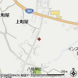 秋田県仙北市角館町雲然上町屋66-2周辺の地図