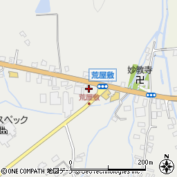 秋田県仙北市角館町雲然荒屋敷53周辺の地図