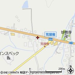 秋田県仙北市角館町雲然荒屋敷29-2周辺の地図