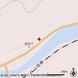 岩手県宮古市川井第１地割105-1周辺の地図