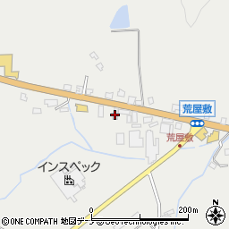 秋田県仙北市角館町雲然荒屋敷19-12周辺の地図