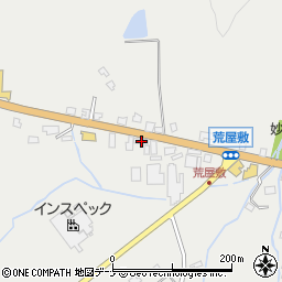 秋田県仙北市角館町雲然荒屋敷37周辺の地図