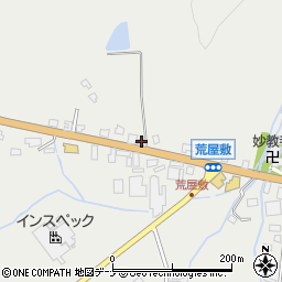 秋田県仙北市角館町雲然荒屋敷44周辺の地図