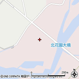 秋田県仙北市角館町薗田中嶋周辺の地図