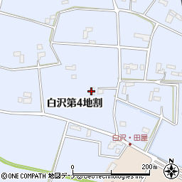 岩手県紫波郡矢巾町白沢第４地割144-1周辺の地図