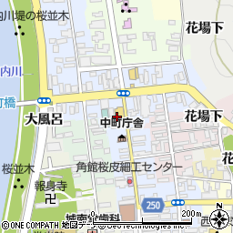 角館観光タクシー株式会社周辺の地図