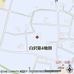 岩手県紫波郡矢巾町白沢第４地割149周辺の地図