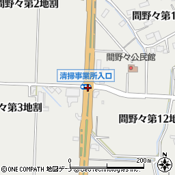 徳田農協前周辺の地図