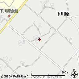 秋田県仙北市角館町下川原161周辺の地図