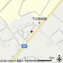 秋田県仙北市角館町下川原360周辺の地図
