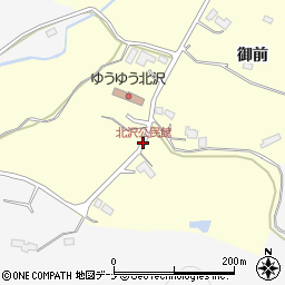北沢公民館周辺の地図