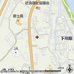 秋田県仙北市角館町小勝田下村114周辺の地図