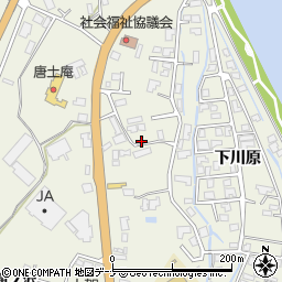 秋田県仙北市角館町小勝田間野80周辺の地図