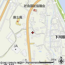 秋田県仙北市角館町小勝田下村周辺の地図