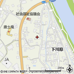 秋田県仙北市角館町小勝田間野63周辺の地図