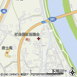 秋田県仙北市角館町小勝田間野38周辺の地図