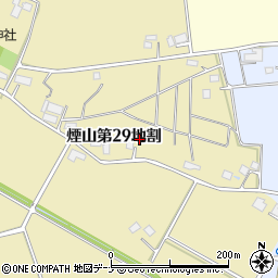 岩手県矢巾町（紫波郡）煙山（第２９地割）周辺の地図