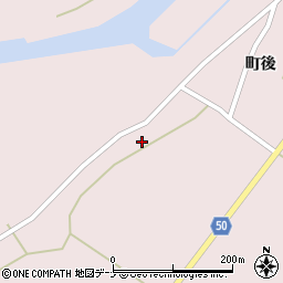秋田県仙北市角館町広久内新町後1周辺の地図