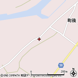 秋田県仙北市角館町広久内新町後17周辺の地図