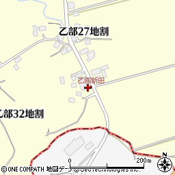 岩手県盛岡市乙部３２地割24-2周辺の地図